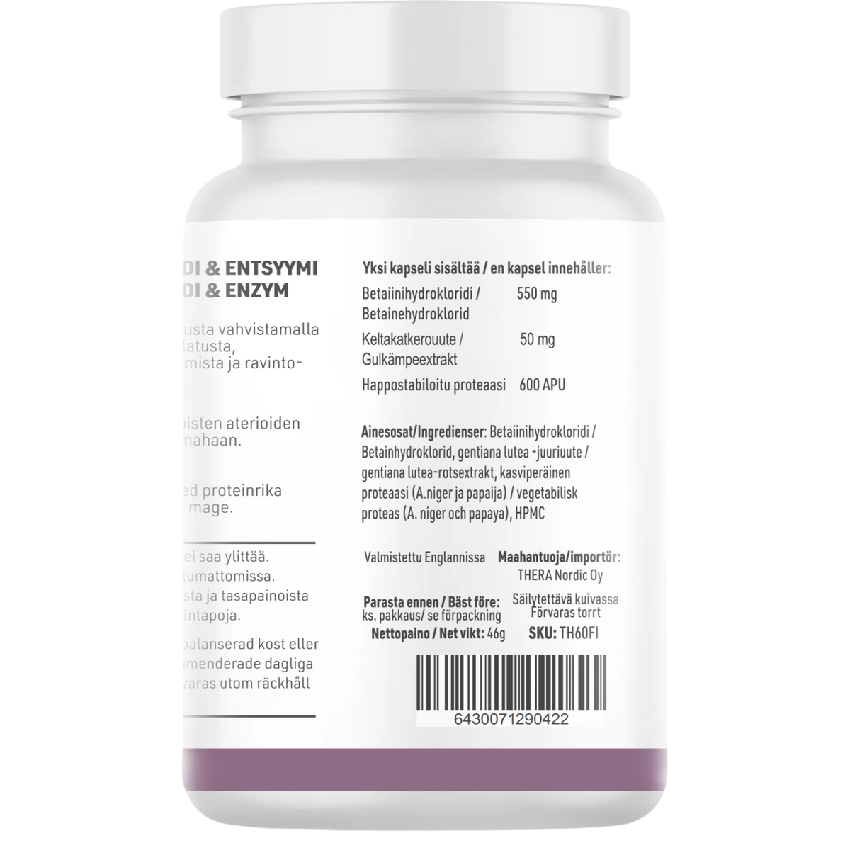 Triple HCL 60 kapselia