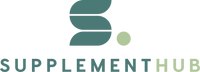 Green logo featuring 'Supplement Hub' with a stylized 'S' above it.